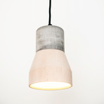 Cement Wood Lamp B