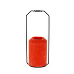 Weight vase c red  specimen edition  decha archjananun ecal small