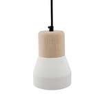 Cement Wood Lamp A (Grey)