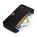 Q Card Case // iPhone 4/4s (Black Onyx)