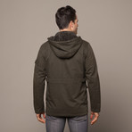 Conner Hooded Jacket + Sherpa Lining // Forest (M)