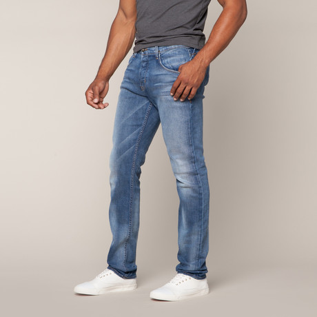 Hudson Jeans // Sartor Slouchy Skinny // Rebel Roadside (32WX34L)