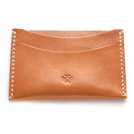 Card Case // Tan Leather