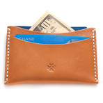 Card Case // Tan Leather