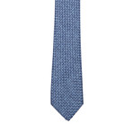 Sapphire Steel Tie