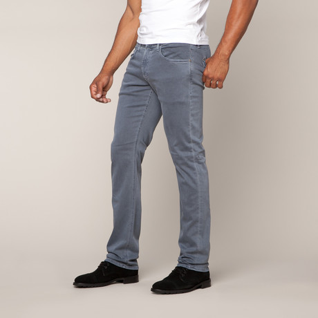 Hudson Jeans // Byron Five Pocket Straight // Sunfaded Petrol (32WX34L)