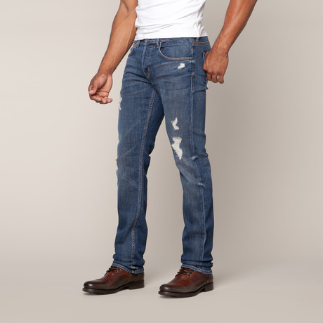 Hudson Jeans // Byron Five Pocket Straight // Sander (38WX34L)