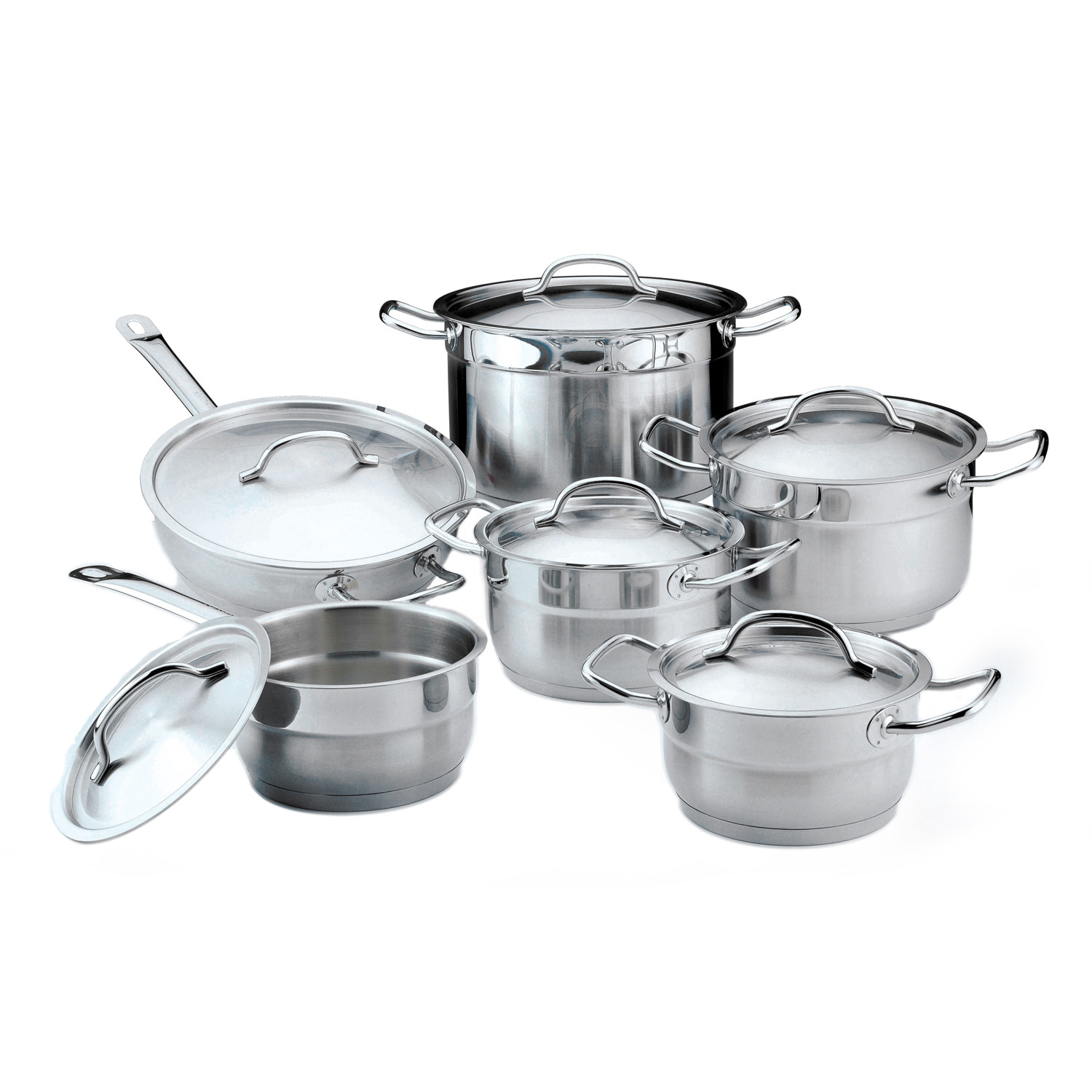 Hotel Line Cookware Set // 12 Pieces - BergHOFF - Touch of Modern