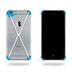 RADIUS iPhone 6 Case // Cyan + Polished