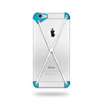 RADIUS iPhone 6 Case // Cyan + Polished