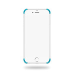 RADIUS iPhone 6 Case // Cyan + Polished