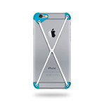 RADIUS iPhone 6 Case // Cyan + Polished