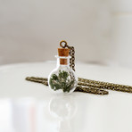 Corked Botanical Necklace