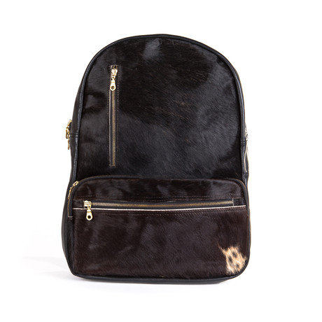 Zane Cowhide Leather Backpack