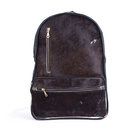 Monte Cowhide Leather Backpack