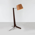 Silva LED Table Lamp // Dark Stained Walnut (Beech)