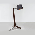 Silva LED Table Lamp // Dark Stained Walnut (Beech)