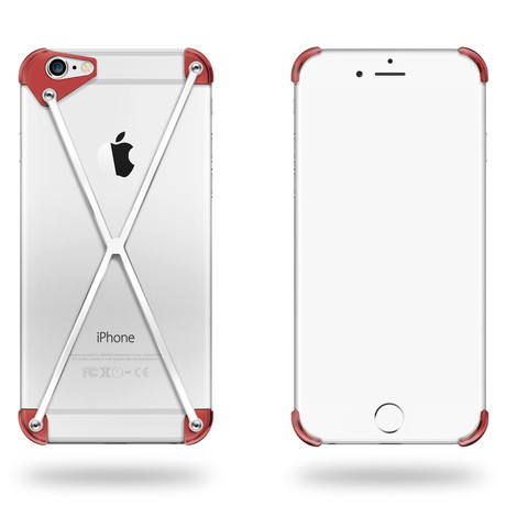 RADIUS iPhone 6 Plus Case // Red + Polished