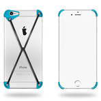 RADIUS iPhone 6 Plus Case // Cyan + Slate