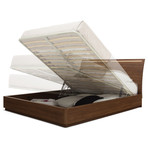 Curvo Storage Platform Bed