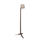 Silva LED Floor Lamp // Walnut (Beech)