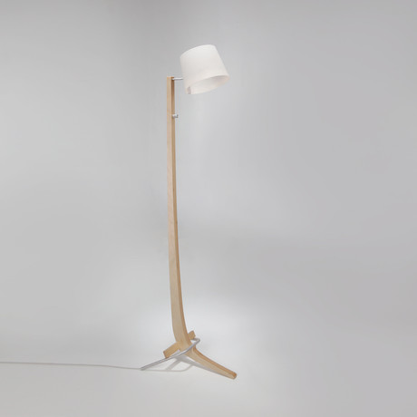 Silva LED Floor Lamp // Baltic Birch