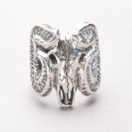 Ram Skull Ring (Size 13)