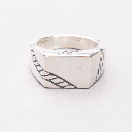 Nautical North Ring // Plain (Size 8)