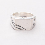 Nautical North Ring // Plain (Size 12)