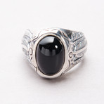 Cherokee Ring // Onyx (Size 10)