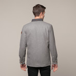 Boston Wool Overshirt // Grey (S)