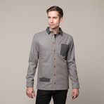 Boston Wool Overshirt // Grey (S)