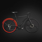 Hey Copenhagen // Black + Red 8 Speed Gent (53 cm)