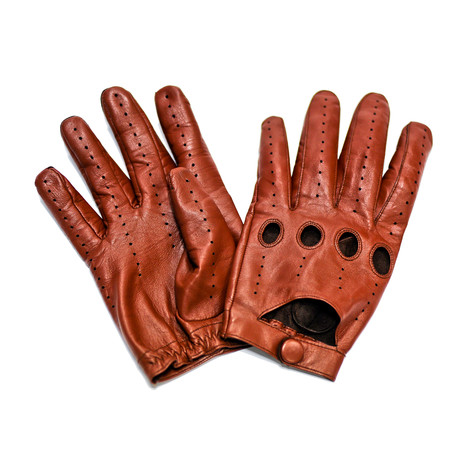 DRIVER Touch Screen Glove // Cognac (X-Large)