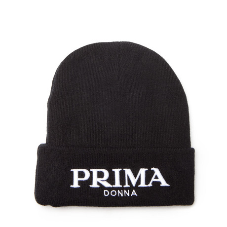 Primadonna Embroidered Beanie