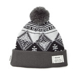 Aztec Beanie // Grey