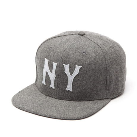 NY Team Cap // Grey