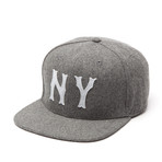 NY Team Cap // Grey