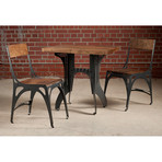 Titus Bistro Table + 2 Mark 1 Chairs