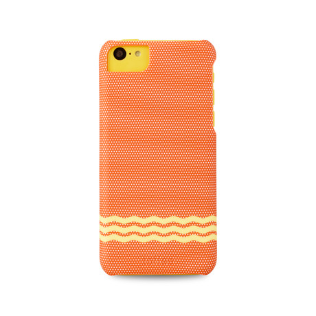 POP Series Pop Wave Shell // iPhone 5c (Red + Yellow)