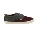 Falcon Twill Mix // Dark Grey + Burgundy (US: 7)