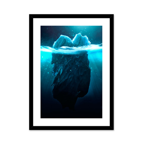 Caustic Icebergs // 06 (16"L x 20"H Print)