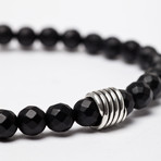 Onyx Bead Bracelet (L (7.5” Wrist))