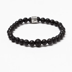 Onyx Bead Bracelet (L (7.5” Wrist))