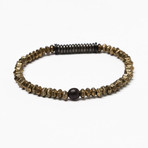 Armor Bead Bracelet // Brass (M (7.25” Wrist))