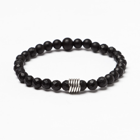 Onyx Bead Bracelet (S (7” Wrist))