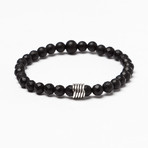 Onyx Bead Bracelet (M (7.25” Wrist))