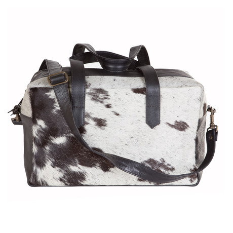 Ren Cowhide Leather Overnight Bag