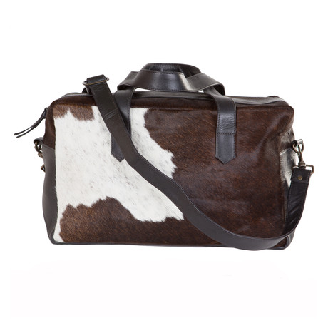 Cowhide Leather Gym Bag // Mose 4