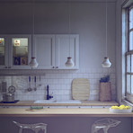 Pestrin Suspension // White